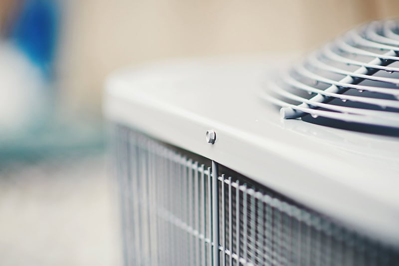 An HVAC unit.