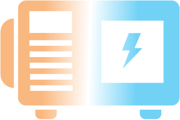 Generator service icon.